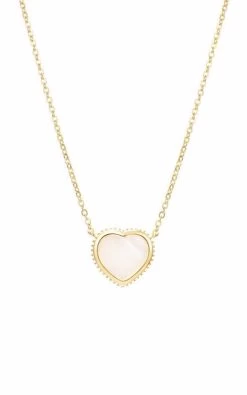 Beakey Love Heart Pendant Necklace For Women Girl Valentines Day Gift