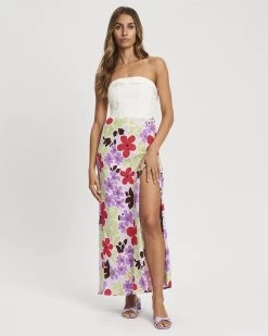 SAVEL Women's Kenna Skirt - Springtime Floral -Madam Clothing Store b0251e712a6e56a73b5e3976c97a8a99