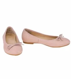 Lizza Women's Ballerina Flats - Pink -Madam Clothing Store b4a34b13ffa638431db42effd350e32b