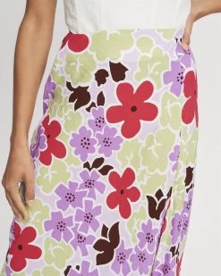 SAVEL Women's Kenna Skirt - Springtime Floral -Madam Clothing Store b5786d314b46e08e757a82eaf5c66b96
