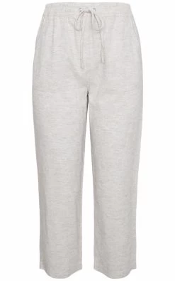 W.Lane Crop Linen Pant Natural -Madam Clothing Store b5fe4bdfde262ed5c38c7232cd7da361