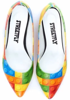 Streetfly Women's Ballerinas- Printed Colourful