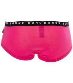 Bonds Women's 2Pk Boyleg Briefs - Pink/Stripe -Madam Clothing Store b7565634 0c06 400c 81dd 62b499d25363