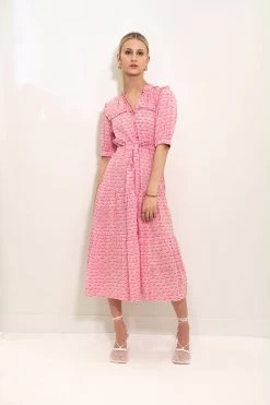 Lola Australia Women's Pacific Dress - Petit Floral Pink