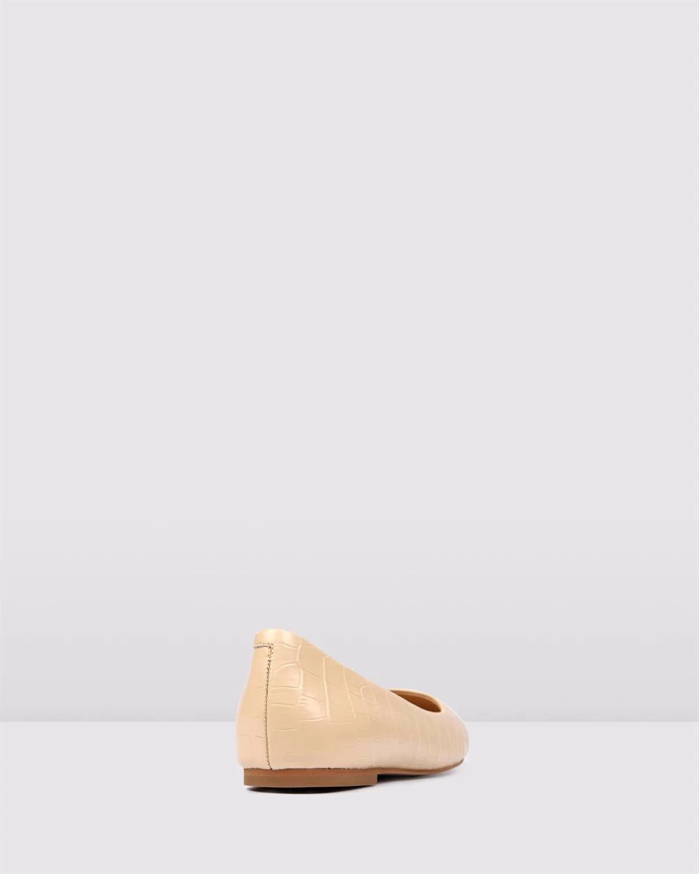 Women's Inara Dress Flats Butter Croc 4 Women's Inara Dress Flats Butter Croc - Image 2