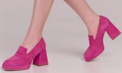 BOSCCOLO Women's Leather Pink Pumps -Madam Clothing Store bac6c50a 4cca 4320 8942 9c4bf4024001