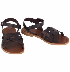 Lizza Women's Sandals - Dark Brown -Madam Clothing Store baf42ac4 ceb6 471f b76a 277dc1ff2d70