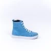 Noosy Women's Genuine Leather Sneakers Boots - Ice Blue -Madam Clothing Store bb3d33a096116fcb190ab38b0fe6e4da