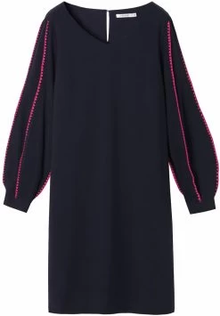 Tatuum Women's Evisi Dress Navy Blue -Madam Clothing Store bc1d3d37ae41e1e1bb35c3902dc77956