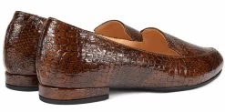 BOSCCOLO Women's Leather Moccasins Camel Croco -Madam Clothing Store bccddf5c 9a8b 413a a862 45f2dc2401f4