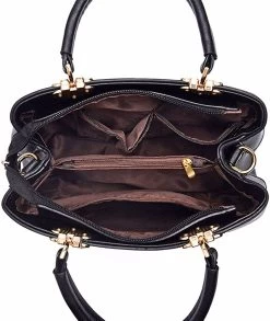 Beakey Women Satchel Bags Crossbody Embroidery Handbags-Black 11 Beakey Women Satchel Bags Crossbody Embroidery Handbags-Black -Madam Clothing Store bd0560f774b0d8b9783350754ea230b7