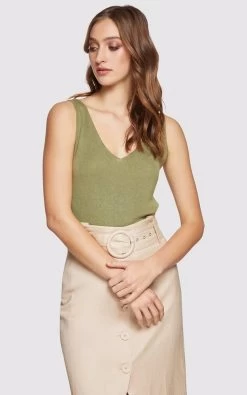 Oxford Women's Petra Sleeveless Knit - Green