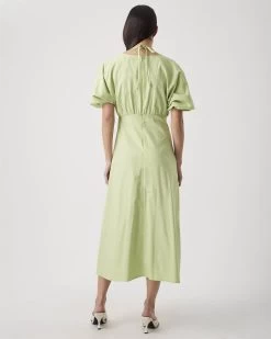 ST MRLO Women's Blossom Midi Dress - Mint Green -Madam Clothing Store c0261d976540966fd23d27ba2b879923