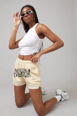 Factorie Hype Street Basketball Short Yellow