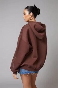 Factorie Trophy Graphic Slouchy Hoodie Burgundy -Madam Clothing Store c39a6d45ae3215083390e7946856050a