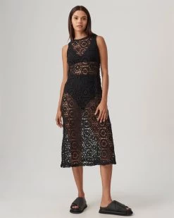 ST MRLO Women's Vacations Dress - Black -Madam Clothing Store c4d99257e91ad064e839c53d48698030