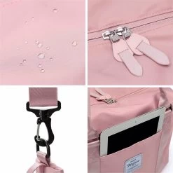 Catzon Large-Capacity Lightweight Travel Duffel Bag Sports Tote Gym Bag And Gym Bag -Pink 13 Catzon Large-Capacity Lightweight Travel Duffel Bag Sports Tote Gym Bag And Gym Bag -Pink -Madam Clothing Store c53c073abf8e97517522f52109bd304a