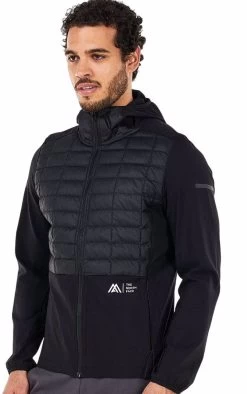 Mens The North Face Black Mountain Athletics Lab Hybrid Thermoball Hooded Jacket -Madam Clothing Store c5cc8ee12a5bbacc54f52349037ebefa