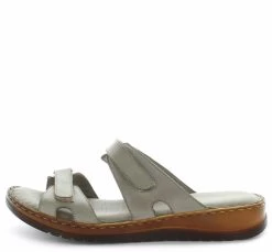 NEW Soft Tread Allino Bitty Leather Slide 42 Tan Extra Padded Sandals -Madam Clothing Store c701af3fdb63bbc7972eae45bf543743