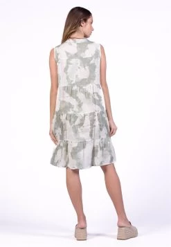 By Ridley Women's Madeline Dress - Olive -Madam Clothing Store c7ea6c5867a9c9f5d2a23ef1f1e155ca