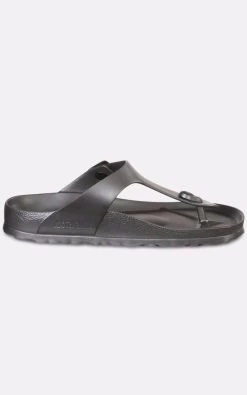 Birkenstock Gizeh EVA Metallic Anthracite Sandals