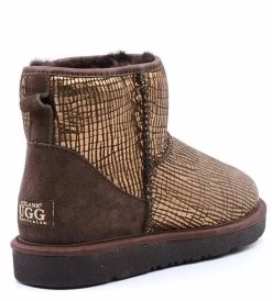 OZLAMB UGG Elena Short Ugg Boot - Chocolate -Madam Clothing Store c9f61284c42079d38f0be912b3daf877