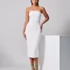 BWLDR Women's Bardwell Dress X Kristina - White -Madam Clothing Store cc22c1344239ac6ccd0caf87ceedaacf