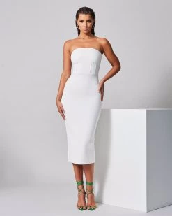 BWLDR Women's Bardwell Dress X Kristina - White