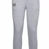 Womens Under Armour Steel Grey/ Black Rival Fleece Joggers Athletic Trackies -Madam Clothing Store cd3dac541249cc7d14543b7d7ea4739b
