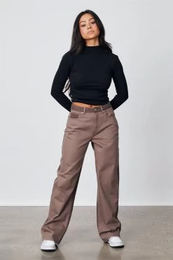 Factorie Mock Neck Long Sleeve Black 9 Factorie Mock Neck Long Sleeve Black -Madam Clothing Store cde54c897ab822c4851e77f3240e2857