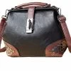 Beakey Gothic Rivet Vintage Doctor Style Cross Body Convertible Shoulder Handbag-Black -Madam Clothing Store cfd73584cc111336dd81d3f5787378cd