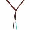Beakey Turquoise Pendant Suede Necklace For Women-1 -Madam Clothing Store d0a5228c07884b99be06b239381754ff