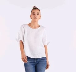 Fate & Becker Women's If I Had You Tops - White -Madam Clothing Store d0ac79dd 8817 47a3 9019 d83e96522046