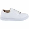 Noosy Women's First Class Leatherette Sneakers - White -Madam Clothing Store d0f8c334 eb02 4bea a3b4 116ae4a520af