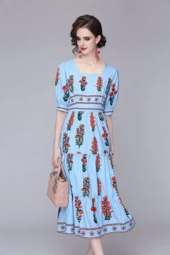 By Graziella Women's Dress Sky -Madam Clothing Store d16ced10 f88a 4848 8e93 ac153ad213a7