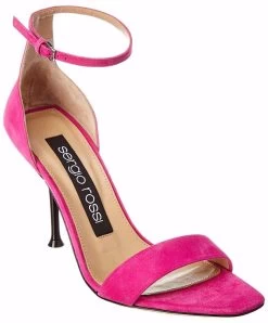 Sergio Rossi Women's Suede Sandal