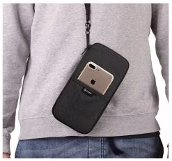 Travel Wallet Basics RFID Travel Passport Wallet Organizer - Grey -Madam Clothing Store d246d8abf0dd04d67f40ebd3643d8582