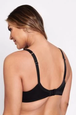 2 X Berlei Luminous Embroidered Minimiser Bra Black Yxrl -Madam Clothing Store d3967a3fd93cd815e11cf974e467a102