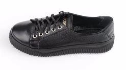 BOSCCOLO Woman's Leather Sneakers Black -Madam Clothing Store d3bf0b85 ef84 4f8e 8081 ed9a4236b14f