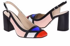 Lizza Women's Genuine Leather Pumps - Multicolor -Madam Clothing Store d3c4ced27846dbd1742f8488a18fd3e6