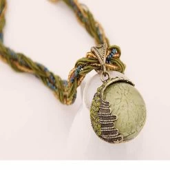 Beakey Vintage Bohemian Gemstone Pendant Necklace-Green 8 Beakey Vintage Bohemian Gemstone Pendant Necklace-Green -Madam Clothing Store d54a36e6cf3eb2722cc5c90d3e11e4b8