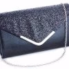 Beakey Women Evening Envelope Clutch Prom Sequin Shoulder Cross Body Bag-Black -Madam Clothing Store d5b2028e9cad241b3073788d95f3664d