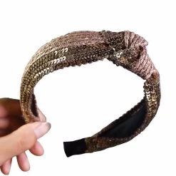 Beakey 4Pack Knotted Sequins Headbands For Women Wide Turban Headbands FG80-Mixcolor -Madam Clothing Store d7c1ccfeb3e5b5d9692d5078ca46b085