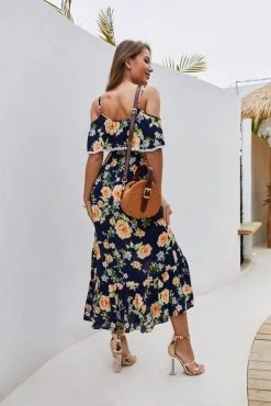 Pretty Summer Women's Dress - Navy -Madam Clothing Store d840160a b407 4054 8700 ea42c0158687