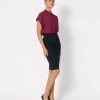 Rose Pencil Skirt 1 Rose Pencil Skirt -Madam Clothing Store d8a54243a2c84006907a804ff5178927