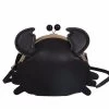 Beakey Crab Shape Handbag Novelty Detachable Shoulder Bag Women's Satchel-Black -Madam Clothing Store db6e6b0b243c2cc51d2d5bb61263d61c