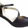 Clarice Naf Leather Heeled Sandals - Black -Madam Clothing Store dc499566 3327 46d6 9187 c4ff80383dba