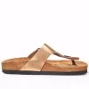 Moosefield Unisex Gizeh Leather Sandals - Gold -Madam Clothing Store dcada14998612a00c0e20fbf65902b99