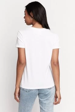 3 X Bonds Womens Originals Light Weight V Tee Cotton T-Shirt White -Madam Clothing Store dff1e466031a8ca234ba284be0044277