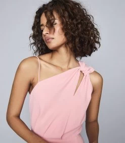 Reiss Women's Delilah Plain Strappy Occ Dress - Pink -Madam Clothing Store e04e4221 a225 4983 99ee 34d1fc1a5a9f